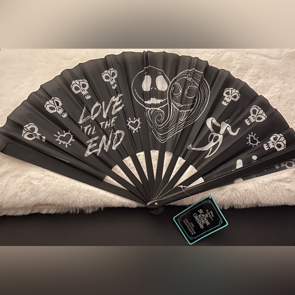 Disney Black Nightmare Before Christmas Fan